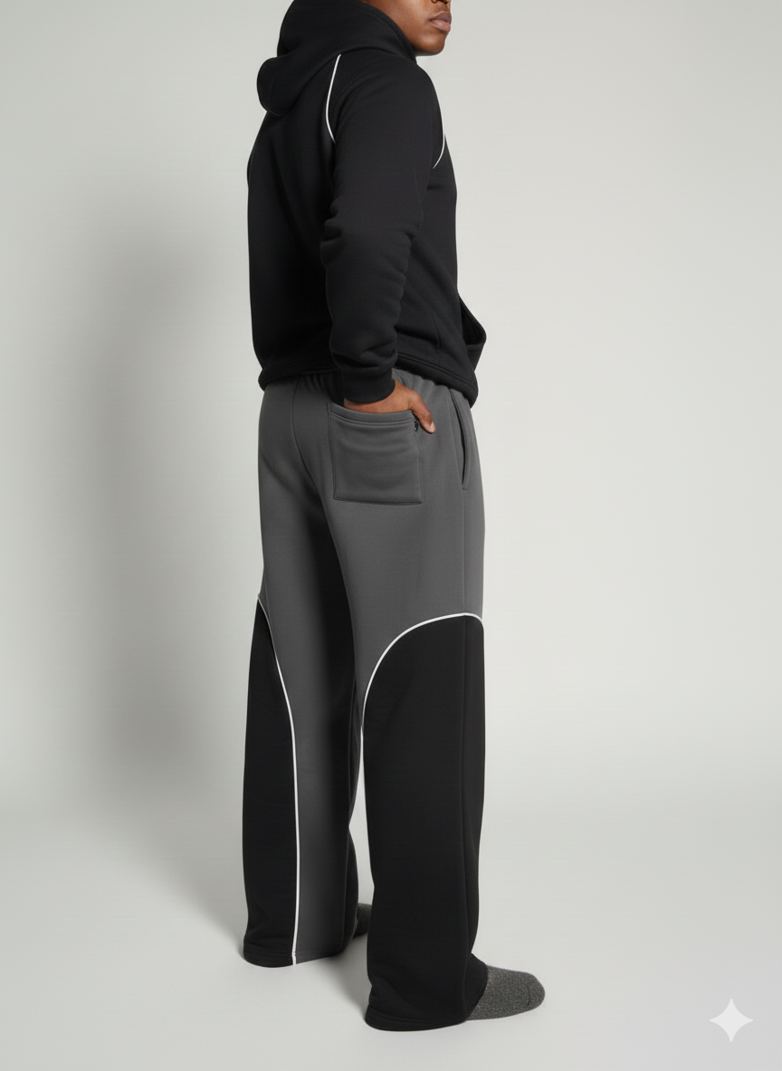 Black Baggy Sweatpants