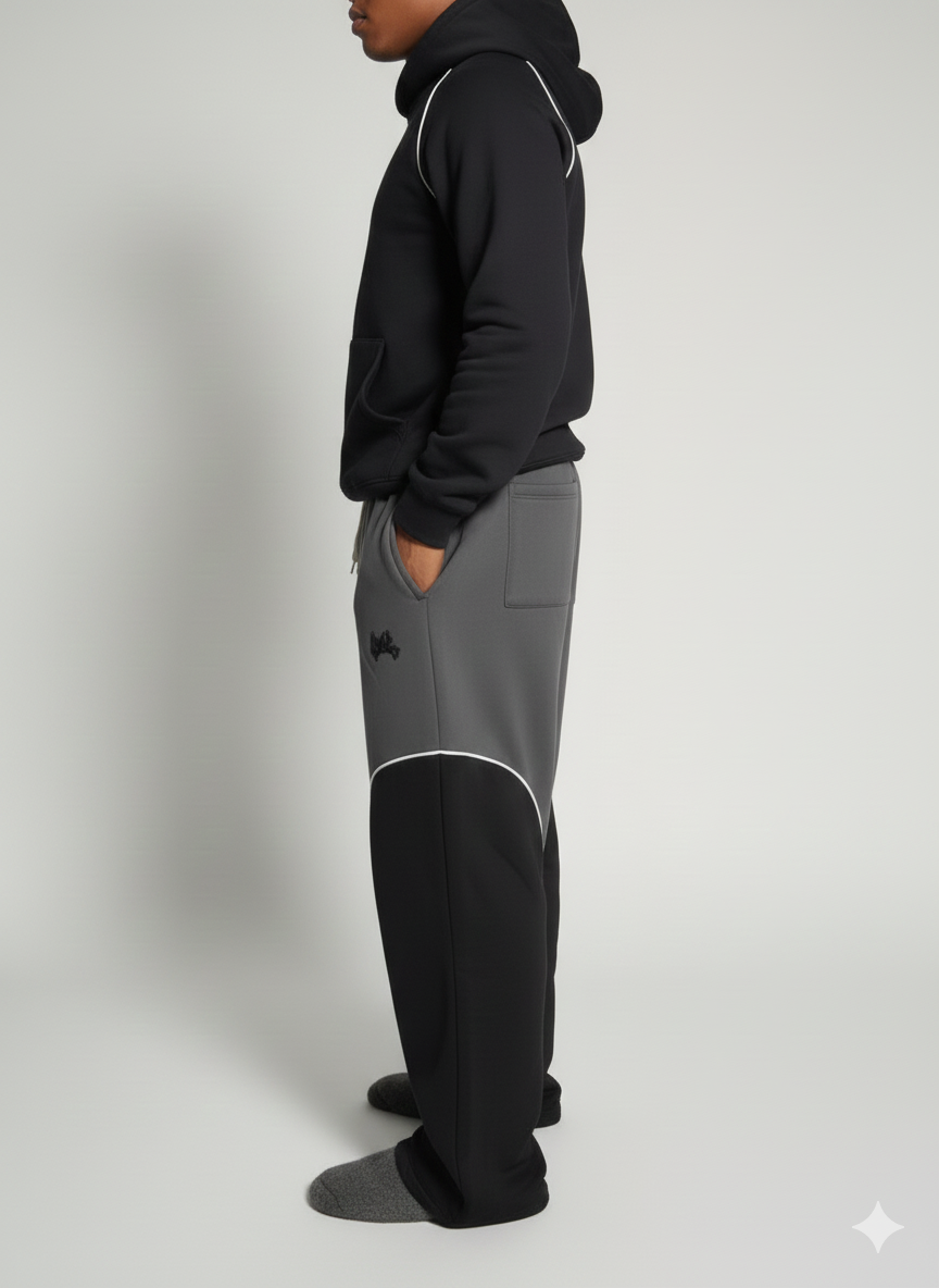 Black Baggy Sweatpants